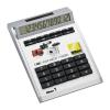 Own-design desk calculator with solar power, small