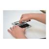 Own-design desk calculator with solar power, small