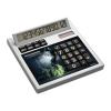 Own-design desk calculator with solar power, large