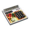 Own-design desk calculator with solar power, large