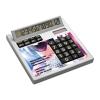 Own-design desk calculator with solar power, large