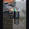 Recycled aluminium pen holder