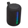 Speaker with LED light, round