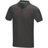 Graphite short sleeve men’s organic polo