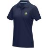 Graphite short sleeve women’s organic polo
