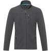 Amber men's GRS recycled full zip fleece jacket