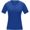 Kawartha short sleeve women's organic v-neck t-shirt