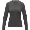 Ponoka long sleeve women's organic t-shirt