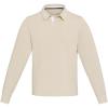 Clyde unisex organic rugby polo sweatshirt