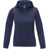 Sayan women's half zip anorak hooded sweater