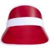 Bright cap with transparent visor