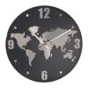 Aluminium wall clock