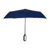 Pocket umbrella with carabiner handle