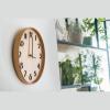 Wooden wall clock