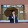 Umbrella with double cover