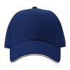 6-panel sandwich baseball cap