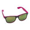 Bicoloured sunglasses with mirrored lenses