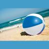 Bicoloured beach ball