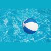 Bicoloured beach ball
