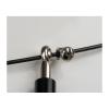 Skipping rope with metal handles
