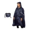 Rain poncho that folds into a belt bag