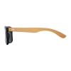 Sunglasses with bamboo temples
