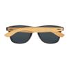 Sunglasses with bamboo temples