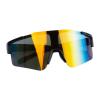 Colorfully mirrored sunglasses