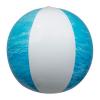 Beach ball in sea look