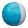 Beach ball in sea look