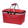 Foldable polyester shopping basket