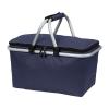 Foldable polyester shopping basket