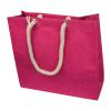 Jute bag with drawstring