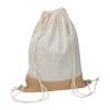 Gymbag with jute bottom