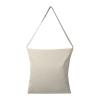 Cotton bag with woven handles and folded bottom
