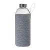 1000 ml glass bottle with neoprene sleeve