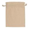 Medium drawstring bag made from recycled cotton