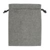 Medium drawstring bag made from recycled cotton