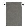 Large drawstring bag made from recycled cotton