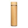 Stainless steel drinking bottle bamboo