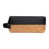 Cosmetic bag with cork bottom