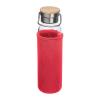 Glass bottle with neoprene sleeve, 600ml