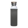 Glass bottle with neoprene sleeve, 600ml