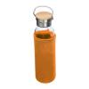 Glass bottle with neoprene sleeve, 600ml