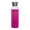 Glass bottle with neoprene sleeve, 600ml