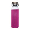 Glass bottle with neoprene sleeve, 600ml