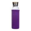 Glass bottle with neoprene sleeve, 600ml