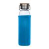 Glass bottle with neoprene sleeve, 600ml