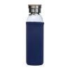 Glass bottle with neoprene sleeve, 600ml