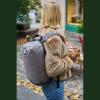 Backpack with integrated LED light